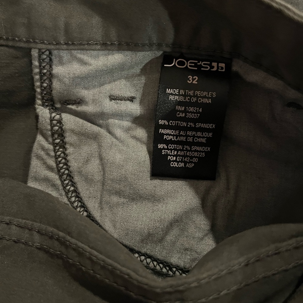 Joe's Jeans Gray Ankle & Cropped